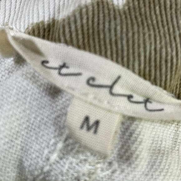 et clet Coastal Cowboy Cow Print wide Leg Jeans Sz M 30"/29" High Waist Cotton - Picture 7 of 8